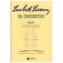 Concertino Op. 45/Nr. 7 für Posaune und Klavier - Lars Erik Larsson