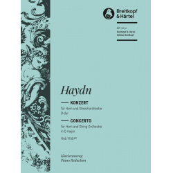 Hornkonzert Nr. 2 D-dur Hob VIId:4 -Franz Joseph Haydn / Arr.Eusebius Mandyczewski