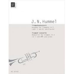 Trompetenkonzert (Ausgabe in der Originaltonart E-Dur) -Johann Nepomuk Hummel