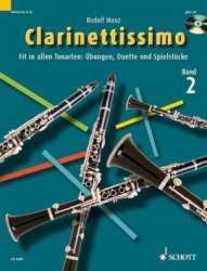 Clarinettissimo - Band 2 - Ausgabe mit Online-Audiodatei - Rudolf Mauz