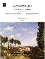 8 ausgewählte Stücke - Claude Achille Debussy / Arr. Peter Kolman