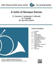 Suite of Baroque Dances, A(concert band) - Georg Friedrich Händel (George Frederic Handel) / Arr. John Kinyon