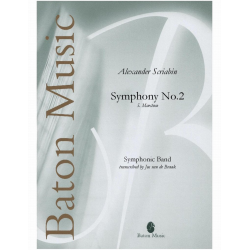 Symphony nr. 2 c minor - Alexander Skrjabin / Scriabin / Arr. Jos van de Braak