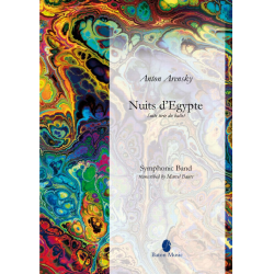 Nuits d'Egypte - Anton Stepanowitsch Arensky / Arr. Marcel Baars
