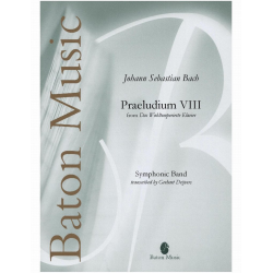 Praeludium VIII -Johann Sebastian Bach / Arr.Gerhart Drijvers
