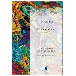 Choral Varié - Vincent d'Indy / Arr. Andreas van Zoelen