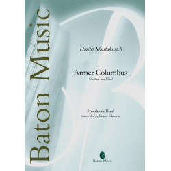 Armer Columbus -Dmitri Shostakovitch / Schostakowitsch / Arr.Jacques Claessens