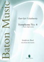 Symphony nr. 4 F minor - Piotr Ilich Tchaikowsky (Pyotr Peter Ilyich Iljitsch Tschaikovsky) / Arr. Marc Koninkx