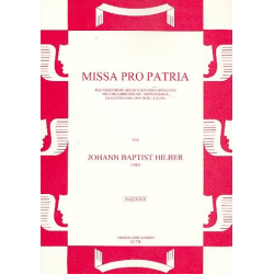 Missa Pro Patria (Partitur) - Johann Baptist Hilber