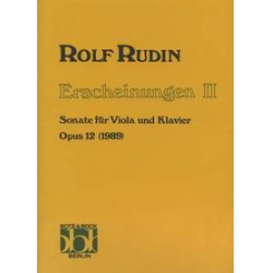 Erscheinungen II, op. 12 - Rolf Rudin