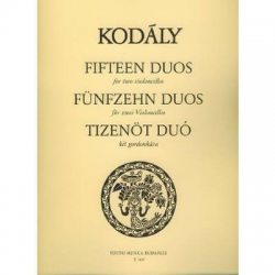 15 Duos für 2 Violoncelli -Zoltán Kodály / Arr.Jenö Jako