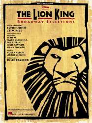 The Lion King Broadway Selections (Piano / Vocal) - Elton John & Tim Rice
