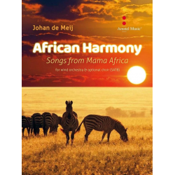 African Harmony Songs from Mama Africa -Johan de Meij