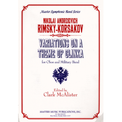 Variations on a theme of Glinka  (Oboe solo) - Nicolaj / Nicolai / Nikolay Rimskij-Korsakov / Arr. Clark McAlister