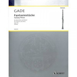 Fantasiestücke op. 43 für Klarinette und Klavier - Niels W. Gade