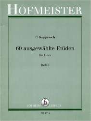60 ausgewählte Etüden Heft 2 - Carl Kopprasch