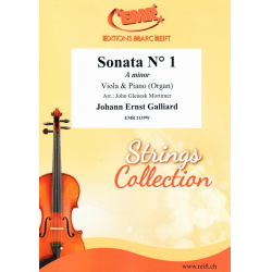 Sonata N° 1 in A minor - Johann Ernst Galliard / Arr. John Glenesk Mortimer