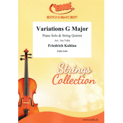 Variations G Major - Friedrich Daniel Rudolph Kuhlau / Arr. Jan Valta