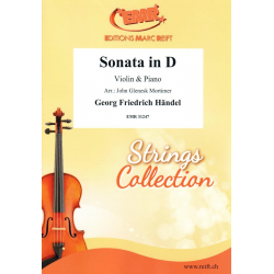 Sonata in D - Georg Friedrich Händel (George Frederic Handel) / Arr. John Glenesk Mortimer