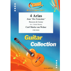 4 Arias - Carl Maria von Weber / Arr. Colette Mourey