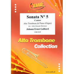 Sonata N° 5 in G minor - Johann Ernst Galliard / Arr. John Glenesk Mortimer