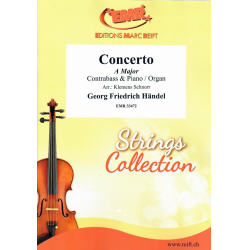 Concerto A Major - Georg Friedrich Händel (George Frederic Handel) / Arr. Klemens Schnorr