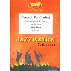 Concerto For Clarinet -Artie Shaw / Arr.Ted Parson