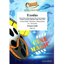 Exodus (Solo & Concert Band) - Ernest Gold / Arr. Jirka Kadlec