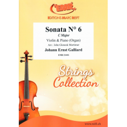 Sonata N° 6 in C Major - Johann Ernst Galliard / Arr. John Glenesk Mortimer