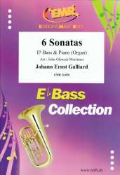 6 Sonatas - Johann Ernst Galliard / Arr. John Glenesk Mortimer