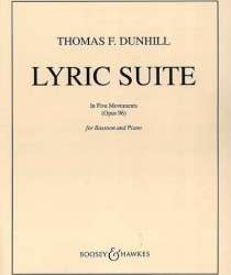 Lyric Suite op. 96 (in 5 Sätzen) für Fagott & Klavier - Thomas F. Dunhill