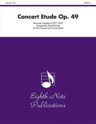 Concert Etude Op. 49 - Alexander Goedicke / Arr. David Marlatt
