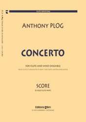Concerto for flute and wind ensemble (Score) - Anthony Plog