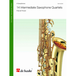 14 Intermediate Saxophone Quartets - Pascal Proust
