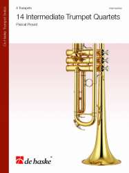 14 Intermediate Trumpet Quartets - Pascal Proust