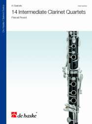 14 Intermediate Clarinet Quartets - Pascal Proust