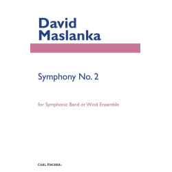 Symphony No. 2 - Full Score / Partitur -David Maslanka