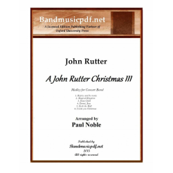 A John Rutter Christmas III -John Rutter / Arr.Paul Noble