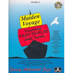 Maiden Voyage (CD/Buch)-Vol.54 -Jamey Aebersold