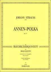Annen-Polka Op. 117 (Blechbläserquintett) -Johann Strauß / Strauss (Sohn) / Arr.Peter Totzauer