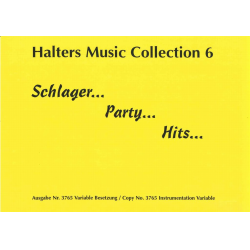 HMC6 Schlager-Party-Hits - Sammlung 08 - 3. Stimme in B'' - Tenor-Sax.