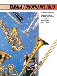 Yamaha Performance Folio - Klarinette - F. Erickson / J. OReilly / J. Kinyon