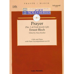 Prayer (No. 1 Of 'From Jewish Life') -Ernest Bloch