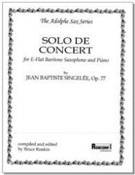Solo de Concert, op. 77 -Jean Baptiste Singelée