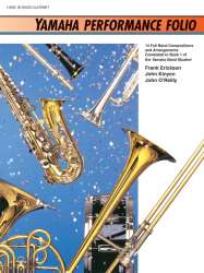 Yamaha Performance Folio - Bb Bass Clarinet - F. Erickson / J. OReilly / J. Kinyon