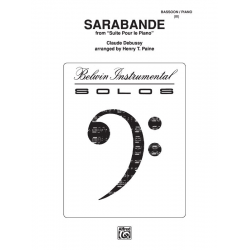 Sarabande (bassoon and piano) -Claude Achille Debussy