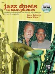 Jazz Duets for Saxophones - Book & Online Audio - Bruce Eskovitz / Arr. Ernie Watts