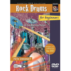 Rock Drums for Beginners. DVD - Pete Sweeney