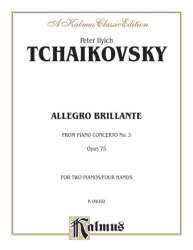 Allegro Brillante from Piano Concerto no.3 - Piotr Ilich Tchaikowsky (Pyotr Peter Ilyich Iljitsch Tschaikovsky)