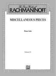 Miscellaneous Pieces vol.4 : - Sergei Rachmaninov (Rachmaninoff)